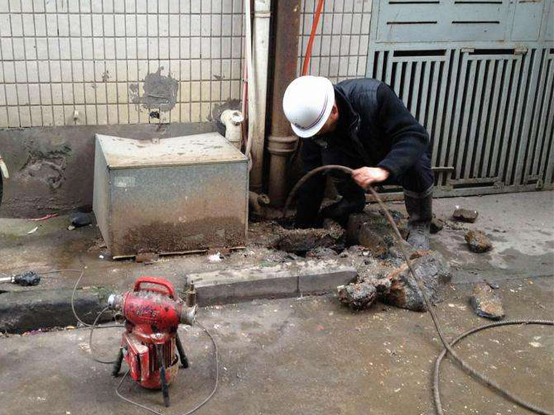 马村疏通下水道-洗菜池疏通