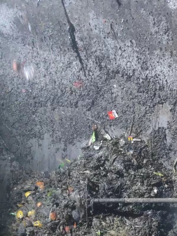 马村污水池清理